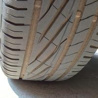 cerchi in leorigina 16 pollici con gomme uniroyal 