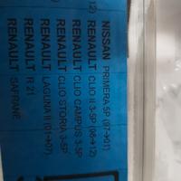 barre portapacchi fiat grande punto e renault