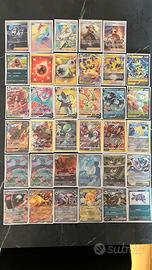 35 carte Pokémon rare e ultra rare