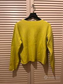 Maglione week end giallo fluo
