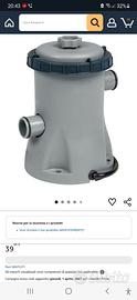 Pompa piscina 1249 l/h nuova scontata 60%