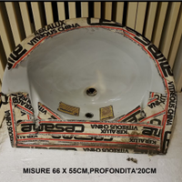 Lavabo semincasso Cesame grigio