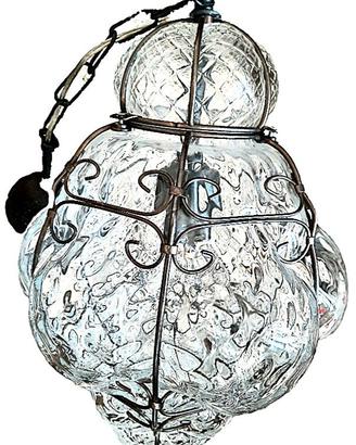 Lanterna veneziana in vetro soffiato di Murano💡❤