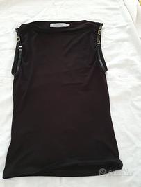 maglia donna nera  elegante Scrupoli tg 40
