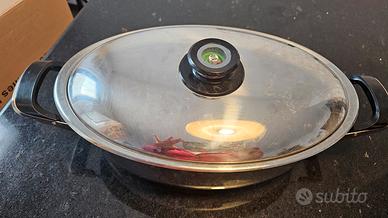 Ovale AMC acciaio inox + inserto ovale e coperchio