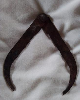 Antico compasso da scultore del 1700