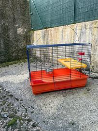 Grande gabbia per animali furetti conigli