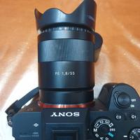 Obiettivo sony FE 55mm F1.8 Zeiss