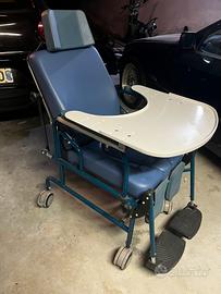 Sedia comoda Vassilli wc + vassoio