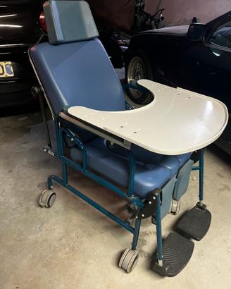 Sedia comoda Vassilli wc + vassoio