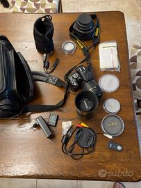 Nikon D3200 + 18-105 VR + 70-300 + accessori