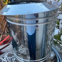 Comignolo in acciaio