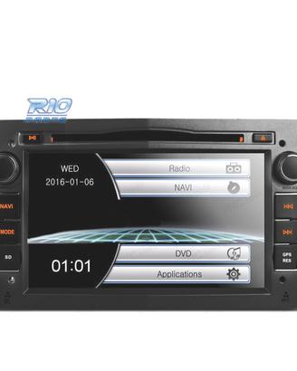NAVIGATORE RADIO 7" PER OPEL COLORE NERO SCURO US