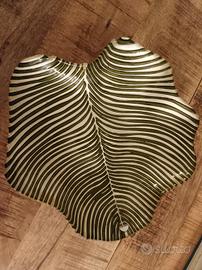 vassoio in cristallo 