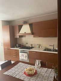 Cucina soggiorno e camere