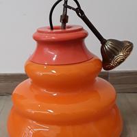 lampada a sospensione anni 70