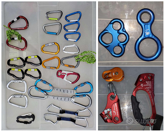 CANYONING DPI Risalita Moschettoni Bloccanti 20pz