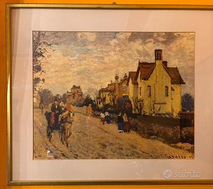 Coppia di quadri d’arredo- riproduzione d’autore