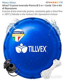 tillvex® Cuscino Invernale Piscina Ø 5 m
