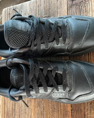 New sneakers balance 550 triple black pelle nera