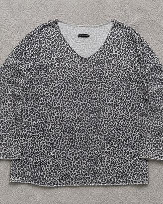 New Collection Maglia Leopardata Donna XXL