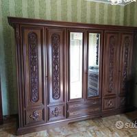 Armadio Guardaroba in Noce