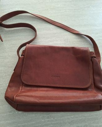 borsa cuoio a tracolla