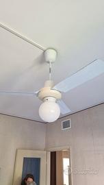 Lampada con ventilatore