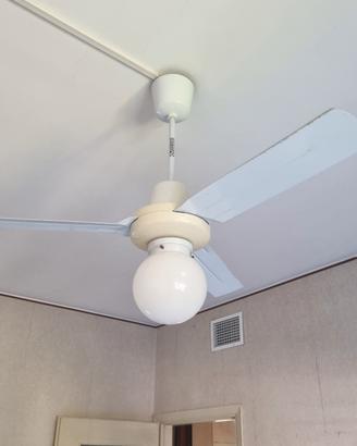 Lampada con ventilatore