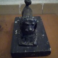 Barboncino Reale in bronzo fine 800 francese