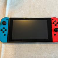 Nintendo switch Neon blu/rosso