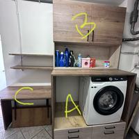 Lavanderia salva spazio