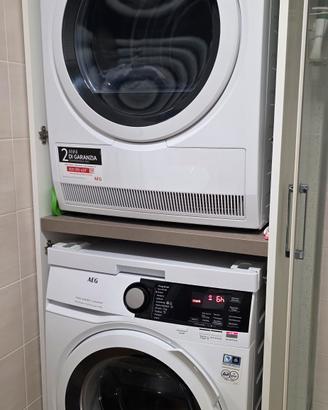 Lavatrice AEG 7000 e Asciugatrice AEG 8000