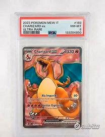 Pokemon 151 Charizard ITA PSA 8 Carta Gradadata