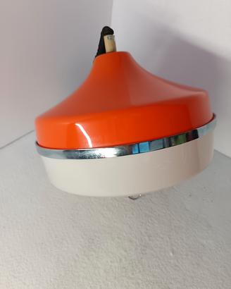 Lampadario vintage anni 70 in plexiglass 