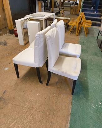 sedie usate in stock