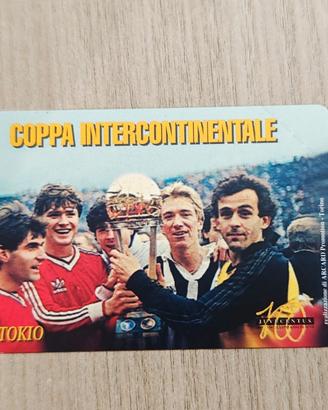 Scheda Telefonica Coppa Intercontinentale 1985