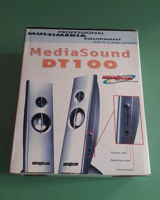 Casse audio media sound dt100