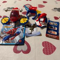Spider-men kinder sorpresa,elicottero + gadet