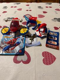 Spider-men kinder sorpresa,elicottero + gadet