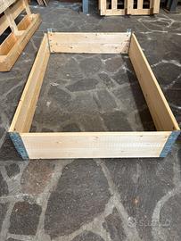 Sponde rialzate per orto/bancali in legno.