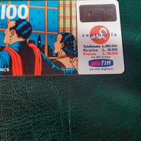 Scheda per ricarica telefonica Tim 100 mila