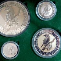 monete australiane argento .999 Kookaburra 1995FDC