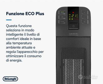 Stufa elettrica termoventilatore DeLonghi 