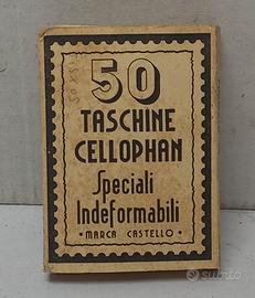Scatola di "taschine cellophan"anni "30