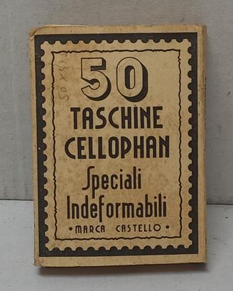 Scatola di "taschine cellophan"anni "30