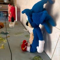 amigurumi Sonic e cappuccina ballerina