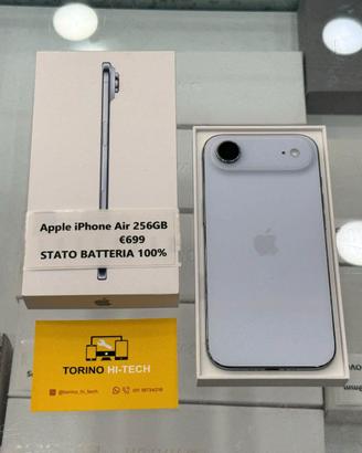 Apple iPhone Air 256GB - BATTERIA 100%
