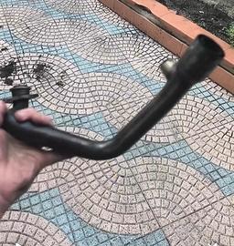 collettore e staffa 4road sh125/150 2004/2011