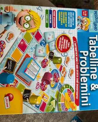 Tabelline e problemini - gioco bambino
